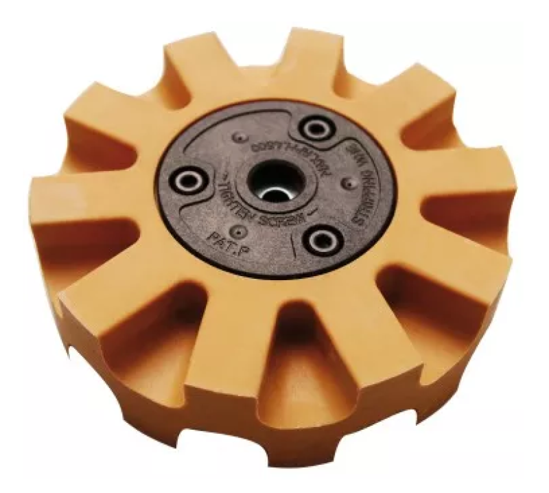 Folienradierer / Gummiradierer für Bürstenschleifer